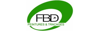Logo de la marque FDB peintures et traçages